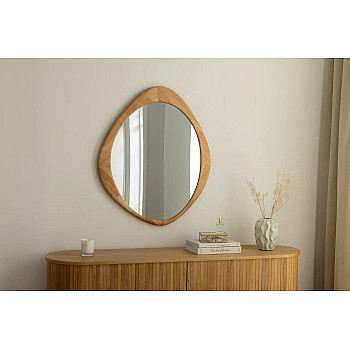 Zrkadlo 48244 Organic 90x75cm Dub dyha