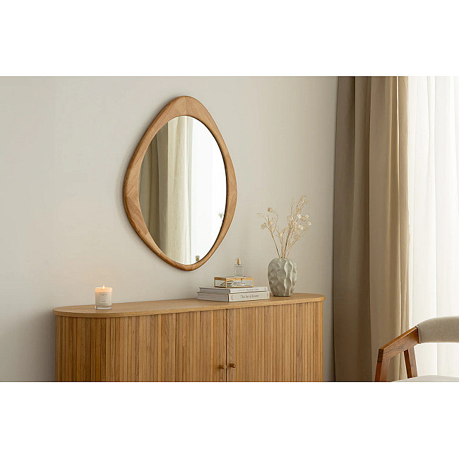 Zrkadlo 48244 Organic 90x75cm Dub dyha