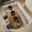 Jedálenský stôl 22-94 Wave 180x90cm Masív Drevo Mango