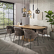 Jedálenský stôl 22-98 Wave 215x105cm Masív Drevo Mango