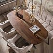 Jedálenský stôl 29-73B Arhus 150x90cm Drevo Hnedá Acacia