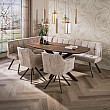Jedálenský stôl 29-75B Arhus 180x90cm Drevo Hnedá Acacia