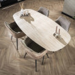 Jedálenský stôl 45-65 180x90cm Ceramik Travertín Jedálenský stôl 45-65 180x90cm Ceramik Travertín