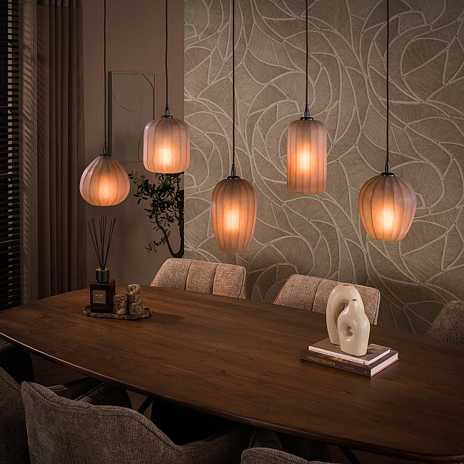 Luster 60-42 Altura 5L Frosted Sienna Brown Glass