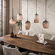 Luster 60-42 Altura 5L Frosted Sienna Brown Glass