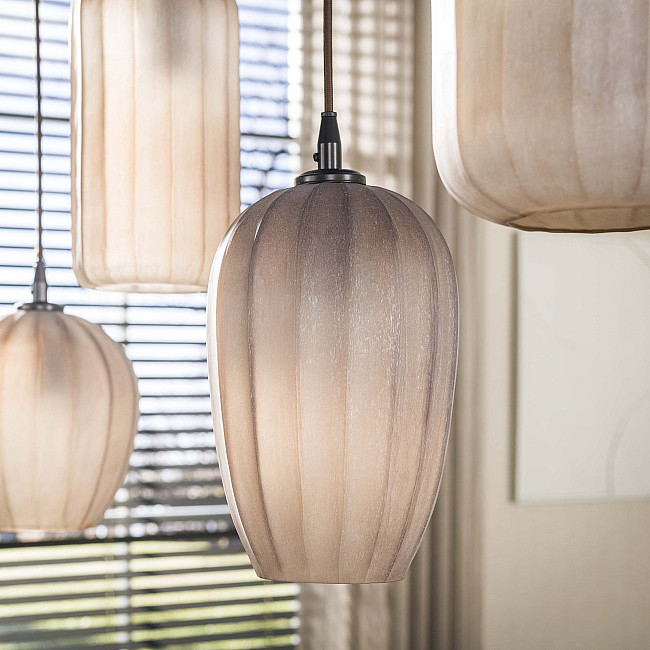 Luster 60-42 Altura 5L Frosted Sienna Brown Glass