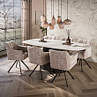Luster 60-43 Altura 4+3L Frosted Sienna Brown Glass