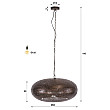 Luster 70-35 Cielo 1L Ø68cm Antique Cooper