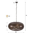Luster 70-35 Cielo 1L Ø90cm Antique Cooper