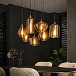 Luster 70-64 Stripe 4+3L Jantar Glass