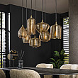 Luster 70-64 Stripe 4+3L Jantar Glass