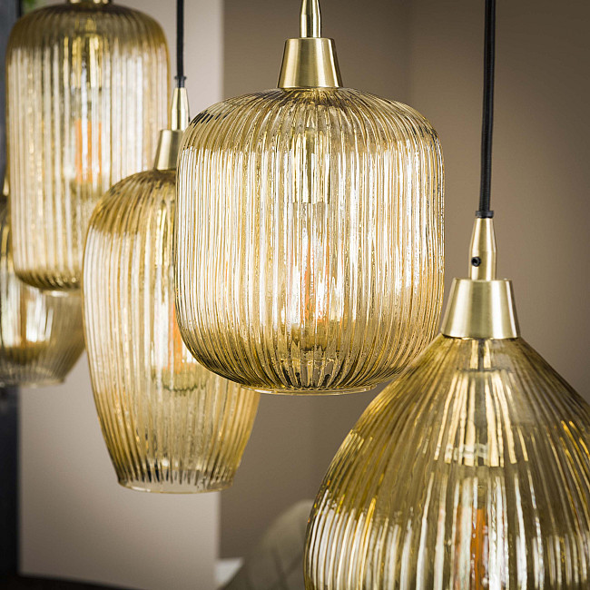Luster 70-84 Stripe 5L Jantar Glass