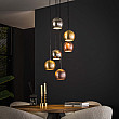 Luster 71-55 Bol 6L Multicolour Nikel