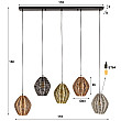 Luster 72-72 Web 5L Multicolour Nikel