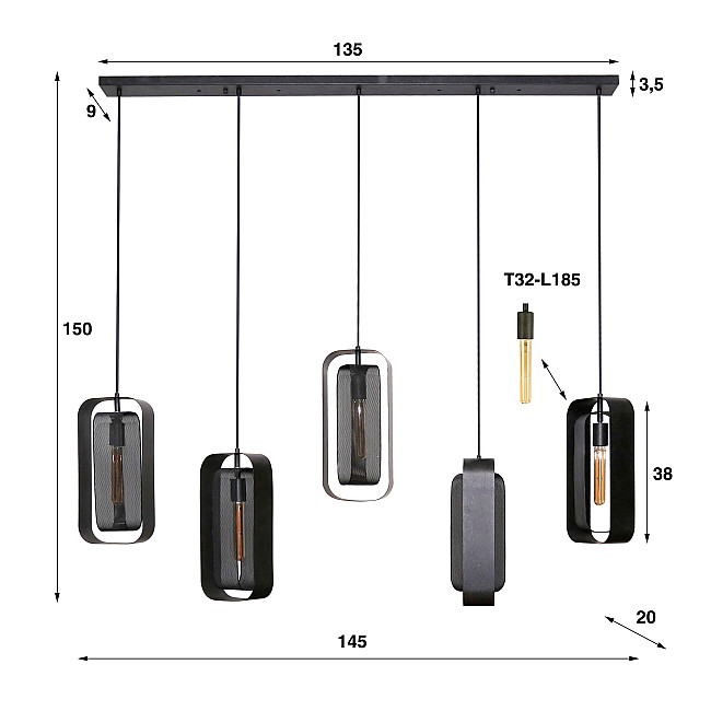 Luster 78-44 Mesh Rotate 5L