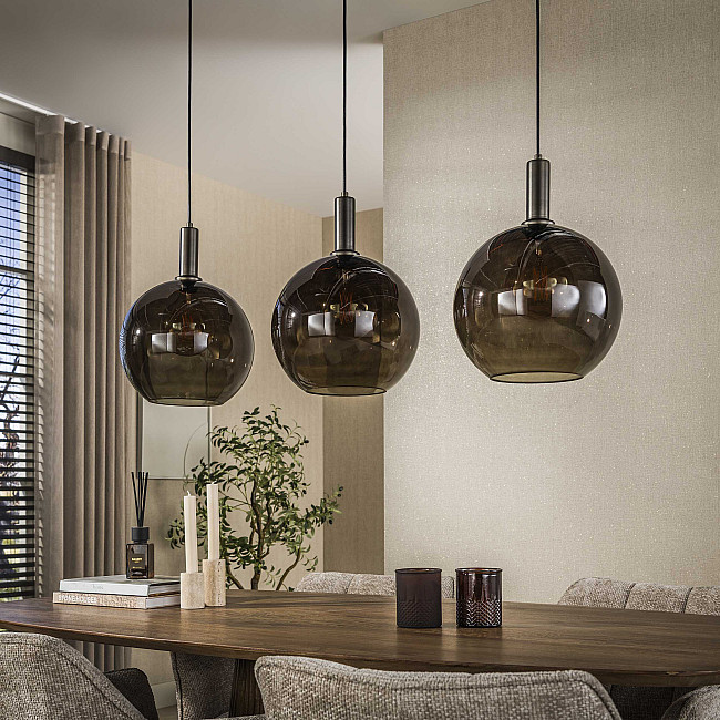 Luster 79-10S Sfere 3L Brown Glass