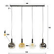 Luster 79-11 Sfere 4L Multicolour Glass