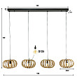 Luster 80-08 4L Stripes Drevo Mango Luster 80-08 4L Stripes Drevo Mango