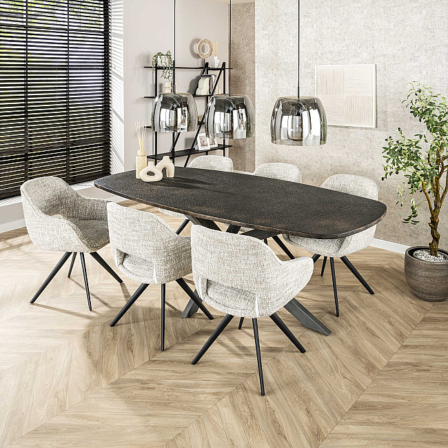 Luster 80-18G Drift 3L Smoke Grey Glass