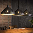 Luster 80-91 3 x Ø32cm Industry Luster 80-91 3 x Ø32cm Industry