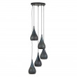 Luster 80-94 5 x Ø15cm industry cone