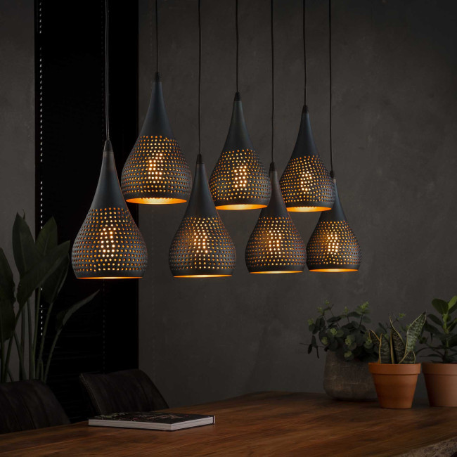 Luster 80-96 7 x Ø15cm industry cone Luster 80-96 7 x Ø15cm industry cone