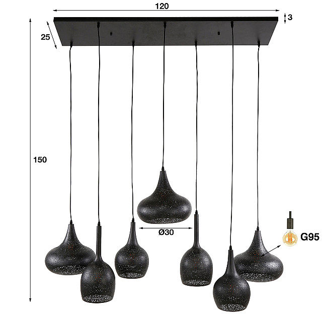 Luster 81-17 Zip 4+3L Artic Black