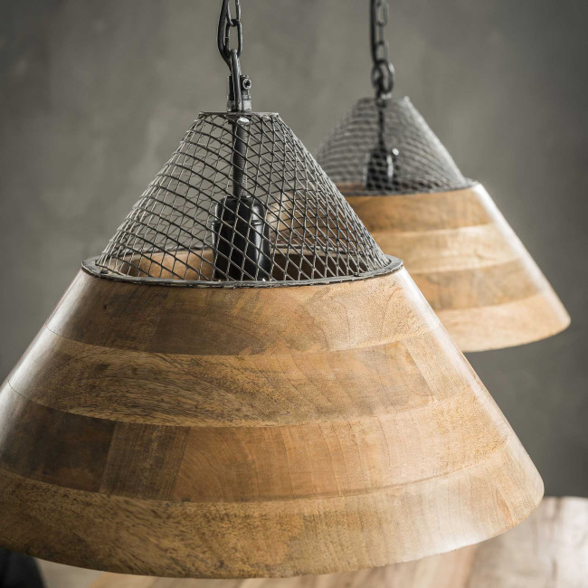 Luster 82-64 2 x Ø40cm Wooden mango shade - PRODUK JE SKLADOM - 1Ks Luster 82-64 2 x Ø40cm Wooden mango shade - PRODUK JE SKLADOM - 1Ks