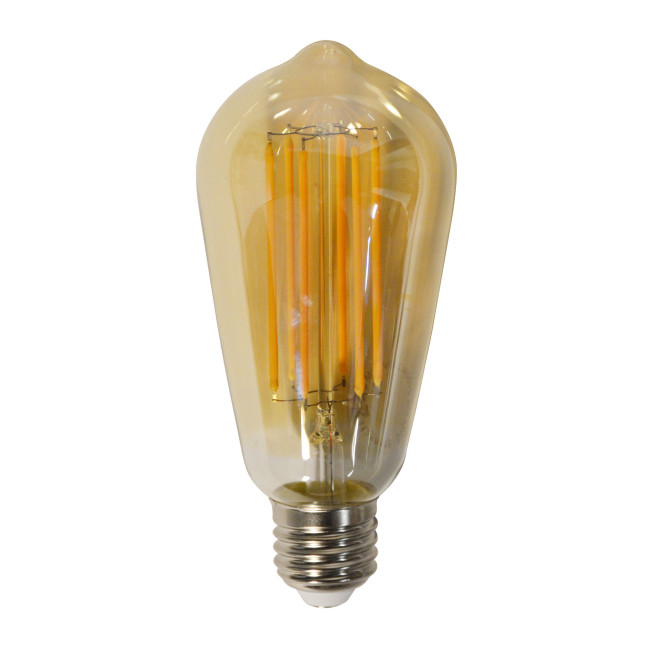 Filament LED žiarovka 84-50 Amber glass