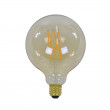 Filament LED žiarovka 84-67 Ø12,5cm Amber glass