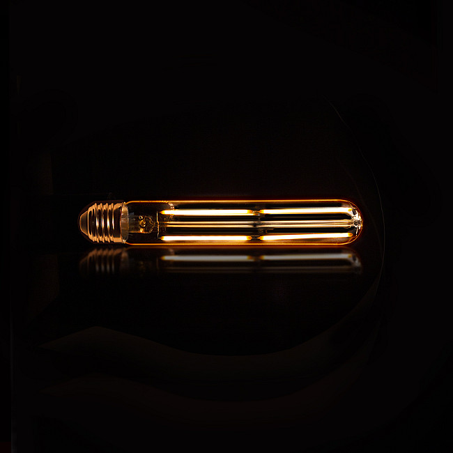 Filament LED žiarovka 84-73  18,5cm Amber glass