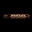Filament LED žiarovka 84-75  30cm Amber glass