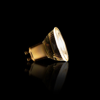 LED žiarovka 84-85 GU10 Transparent glass