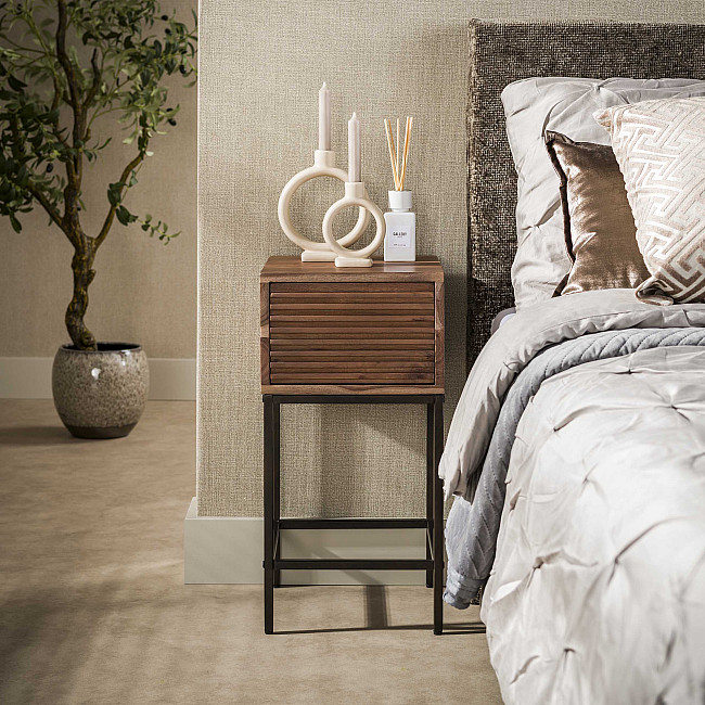 Nočný stolík 20-86 Line Drevo Acacia