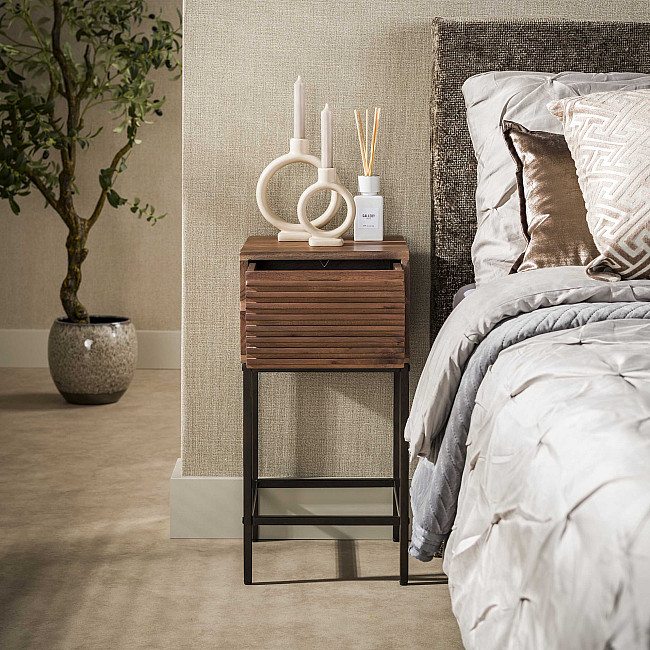 Nočný stolík 20-86 Line Drevo Acacia