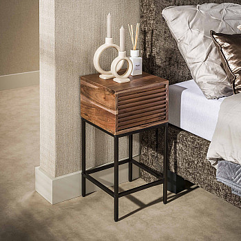 Nočný stolík 20-86 Line Drevo Acacia