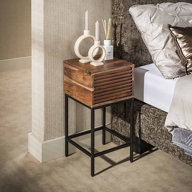 Nočný stolík 20-86 Line Drevo Acacia