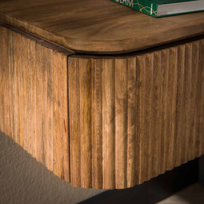 Nočný stolík 23-00 Wave Drevo Mango