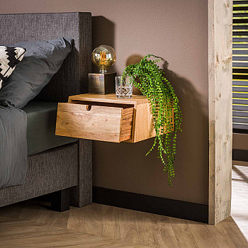 Nočný stolík 23-23 Hover Drevo Acacia Nočný stolík 23-23 Hover Drevo Acacia