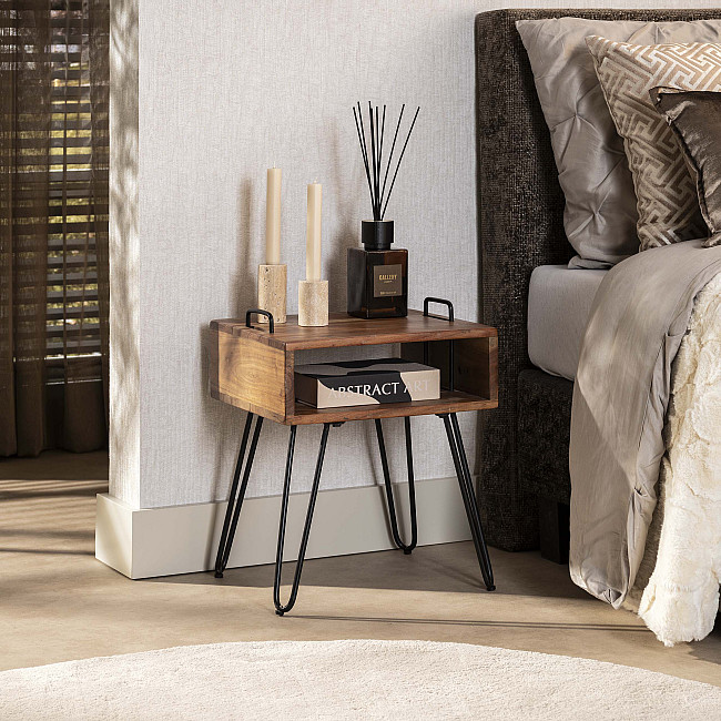 Nočný stolík 23-32 Quadro Drevo Acacia