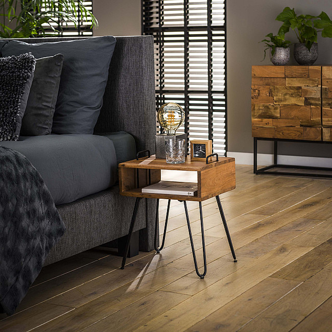 Nočný stolík 23-32 Quadro Drevo Acacia