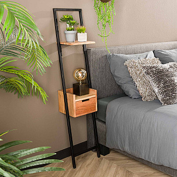 Nočný stolík 24-10 Step Drevo Acacia Nočný stolík 24-10 Step Drevo Acacia