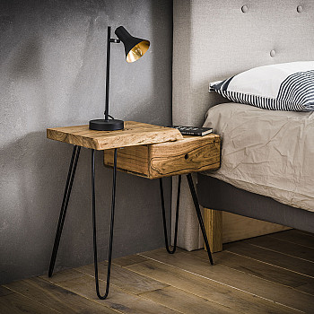 Nočný stolík 25-14 Edge-L Drevo Acacia Nočný stolík 25-14 Edge-L Drevo Acacia