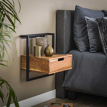 Nočný stolík 25-95 Air Drevo Acacia Nočný stolík 25-95 Air Drevo Acacia