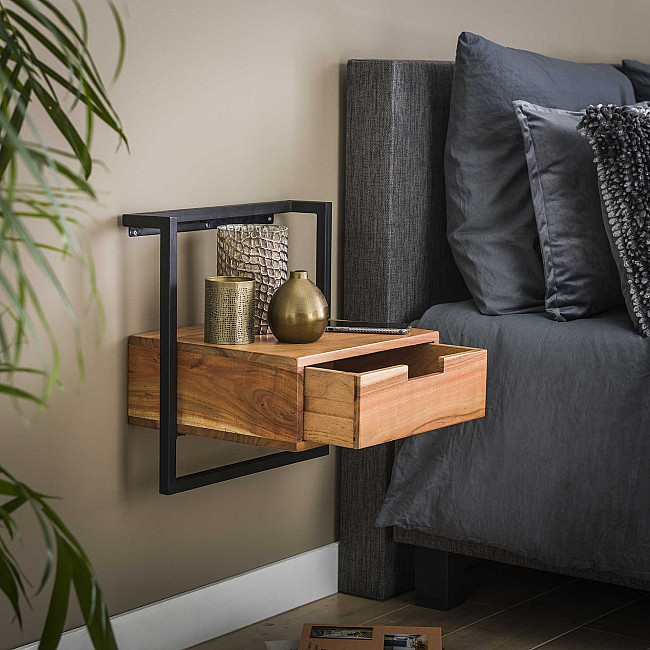 Nočný stolík 25-95 Air Drevo Acacia