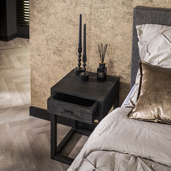 Nočný stolík 28-15 Square Drevo Mango