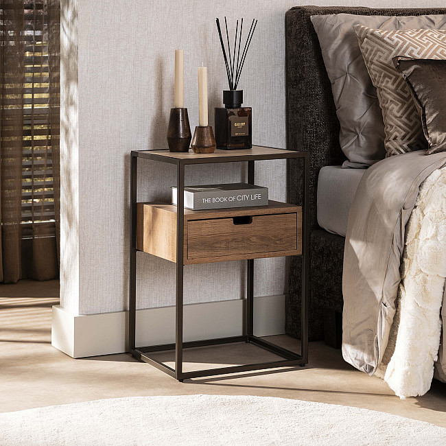 Nočný stolík 42-41 Cassetto Travertín