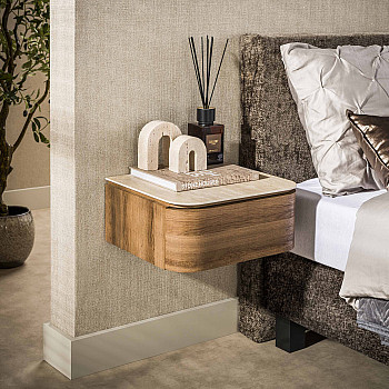 Nočný stolík 42-42 Cassetto Travertín