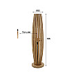 Stojaca lampa 70-51 Orbit 1L Drevo Mango