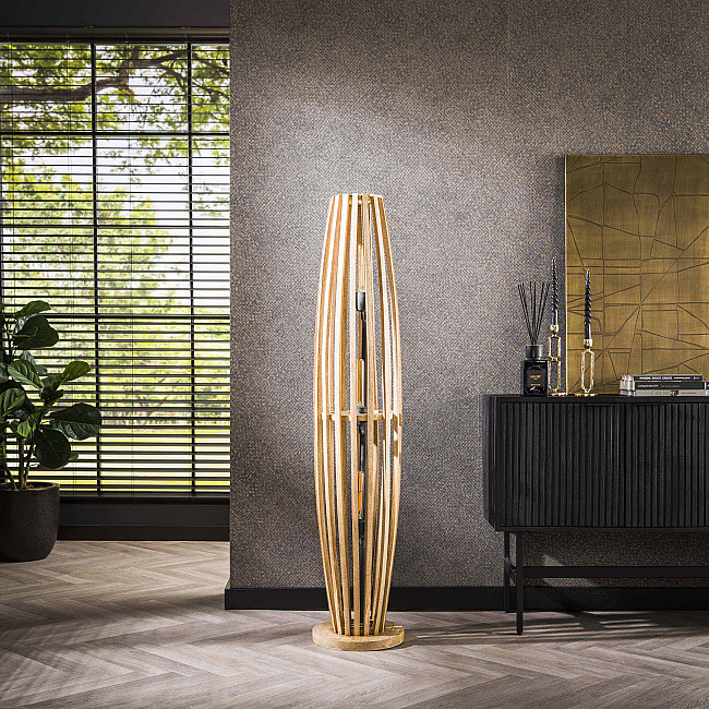 Stojaca lampa 70-52 Orbit 3L Drevo Mango